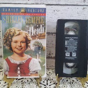 Shirley Temple -  Classic Movie - Heidi - VHS Tape
